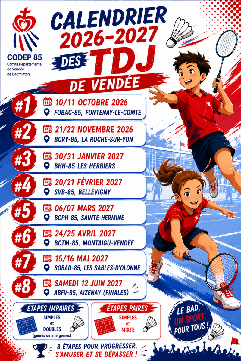 Dates TDJ