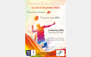 Formation arbitre