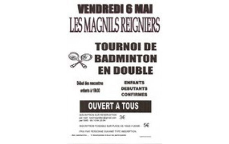 TOURNOI AMICAL à MAGNILS REIGNIERS