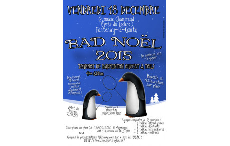 TOURNOI BAD NOEL : un succès