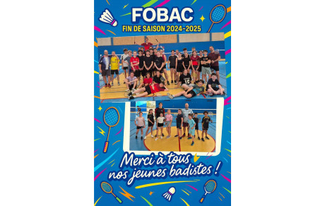 Fin de saison chez les jeunes 